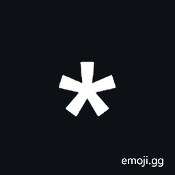 Arabic Five Pointed Star Symbol