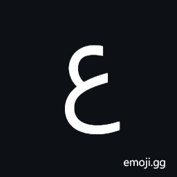 Arabic Letter Ain Isolated Form Symbol