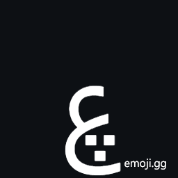 Arabic Letter Ain with Three Dots Below Symbol