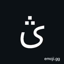 Arabic Letter Farsi Yeh with Three Dots Above Symbol