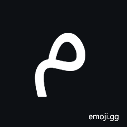 Arabic Letter Meem Isolated Form Symbol