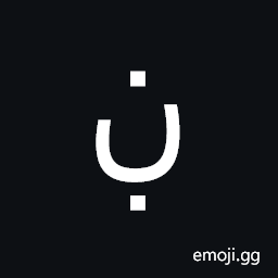Arabic Letter Noon with Dot Below Symbol