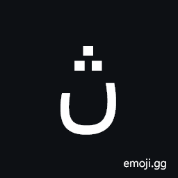 Arabic Letter Noon with Three Dots Above Symbol