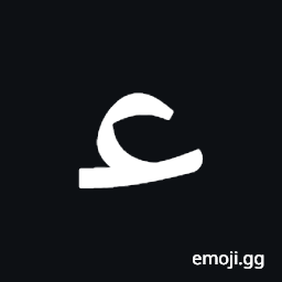 Arabic Mathematical Initial Ain Symbol