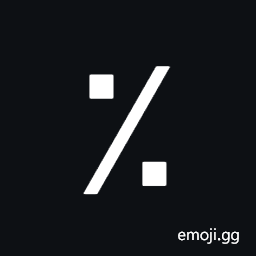 Arabic Percent Sign Symbol