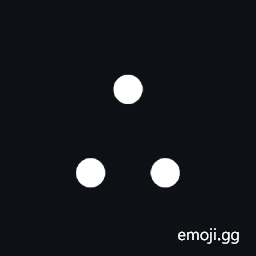 Arabic Triple Dot Punctuation Mark Symbol