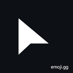 Arrowhead-shaped Pointer Symbol