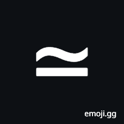 Asymptotically Equal To Symbol