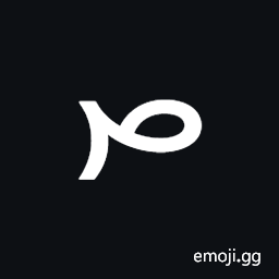 Avestan Letter Te Symbol