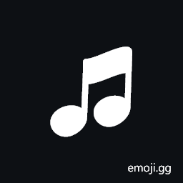 Beamed Ascending Musical Notes Symbol