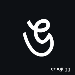Bengali Letter Nga Symbol