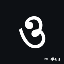 Bengali Letter O Symbol