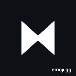 Black Bowtie Symbol