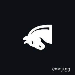 Black Chess Knight Rotated Two Hundred Seventy Degrees Symbol