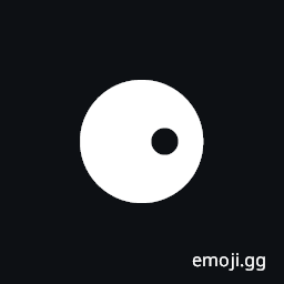 Black Circle with White Dot Right Symbol