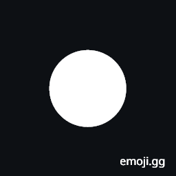 Black Circle Symbol