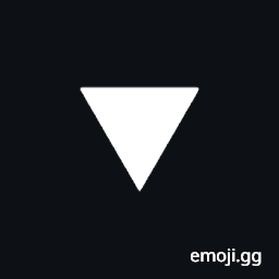 Black Down-Pointing Small Triangle Symbol