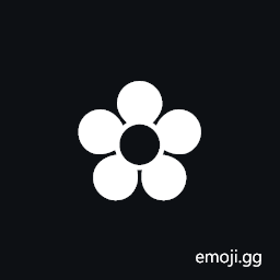 Black Florette Symbol