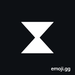 Black Hourglass Symbol