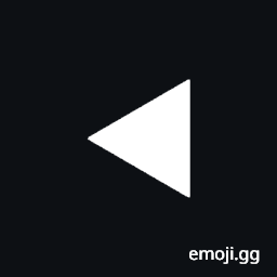 Black Left-Pointing Small Triangle Symbol