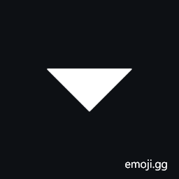 Black Medium Down-Pointing Triangle Symbol