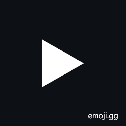 Black Medium Right-Pointing Triangle Centred Symbol