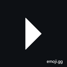 Black Medium Right-Pointing Triangle Symbol