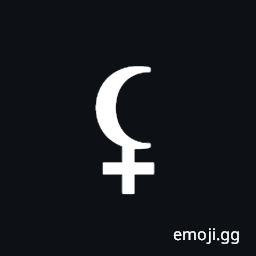 Black Moon Lilith Symbol