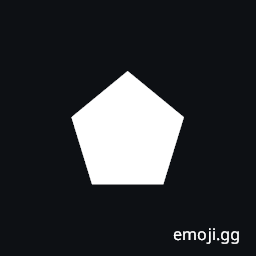Black Pentagon Symbol