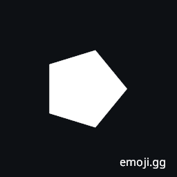 Black Right-Pointing Pentagon Symbol