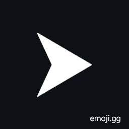 Black Rightwards Equilateral Arrowhead Symbol