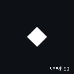 Black Small Diamond Symbol