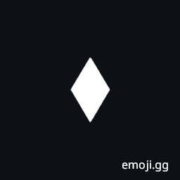 Black Small Lozenge Symbol