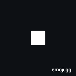 Black Tiny Square Symbol