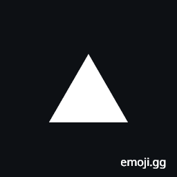 Black Up-Pointing Triangle Symbol