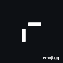 Bottom Right Crop Symbol