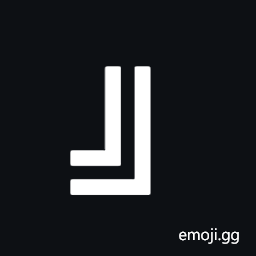Box Drawings Double Up and Left Symbol