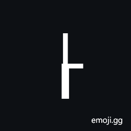 Box Drawings Down Heavy and Right Up Light Symbol