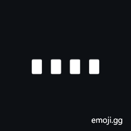 Box Drawings Heavy Quadruple Dash Horizontal Symbol