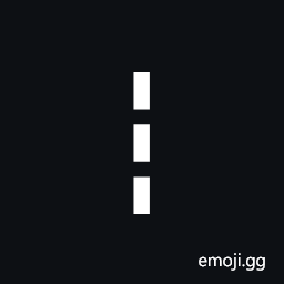 Box Drawings Heavy Triple Dash Vertical Symbol