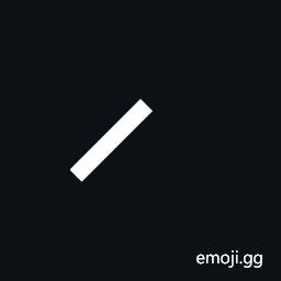 Box Drawings Light Diagonal Upper Centre To Middle Left Symbol