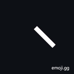 Box Drawings Light Diagonal Upper Centre To Middle Right Symbol