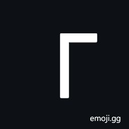 Box Drawings Light Down and Right Symbol