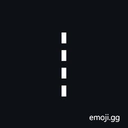 Box Drawings Light Quadruple Dash Vertical Symbol