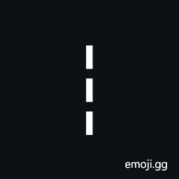 Box Drawings Light Triple Dash Vertical Symbol