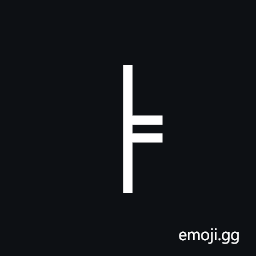 Box Drawings Vertical Single and Right Double Symbol