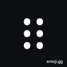 Braille Pattern Dots-123456 Symbol