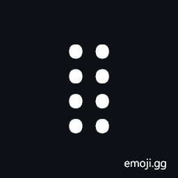 Braille Pattern Dots-12345678 Symbol