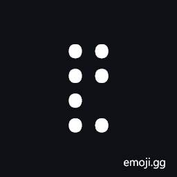 Braille Pattern Dots-1234578 Symbol