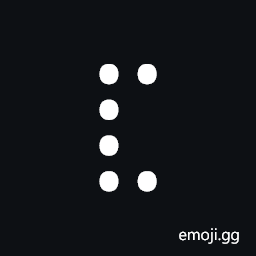 Braille Pattern Dots-123478 Symbol